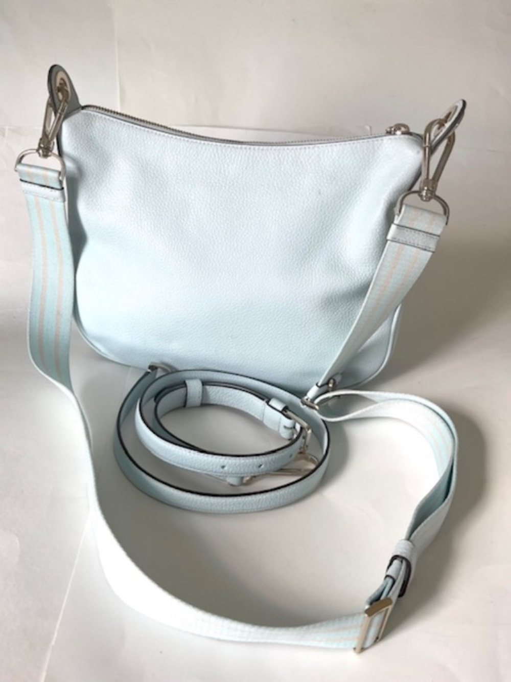 Kate Spade Rosie Large Crossbody Celeste Blue Leather - Picture 9 of 10
